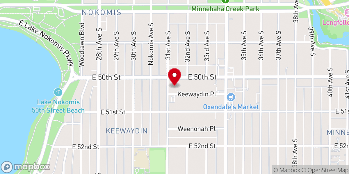 Map showing location of Livingedge Church