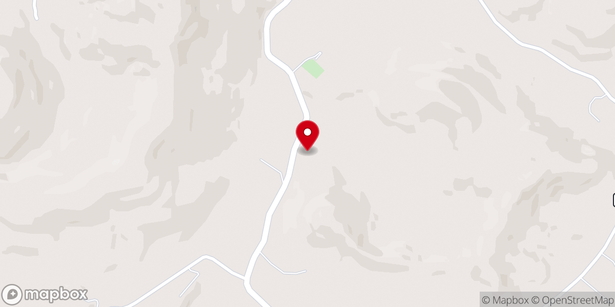 Map showing location of Ewing Covenant Brethren Church