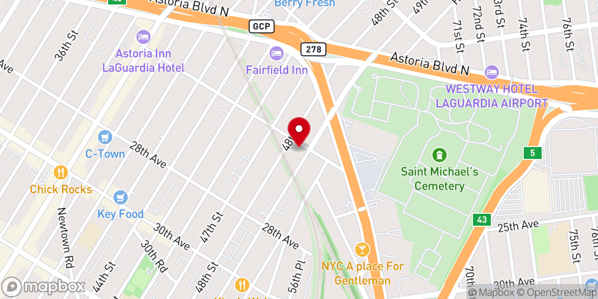 Map showing location of El Rey Jesus New York / King Jesus New York