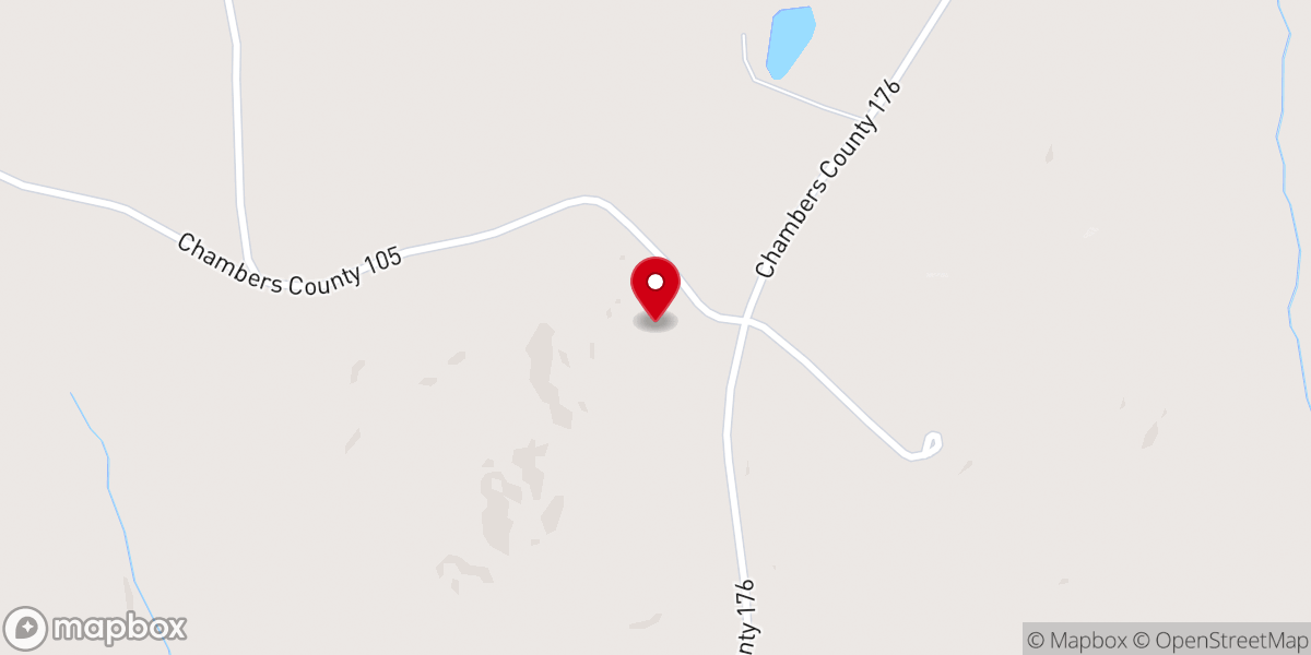 Map showing location of Sweet Home Methodist Church