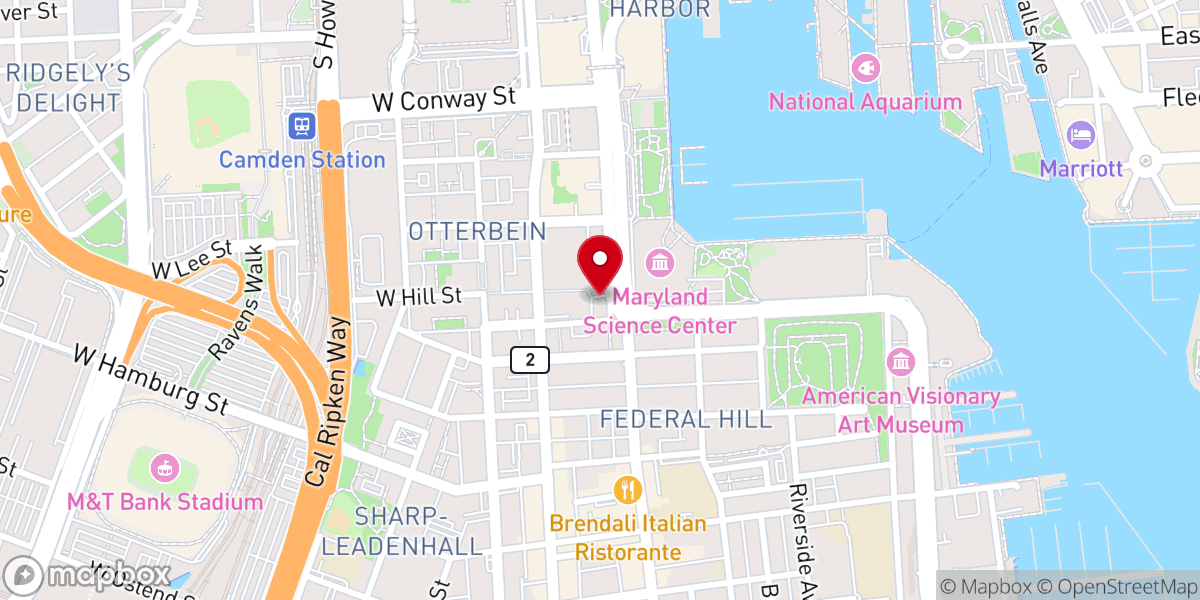 Map showing location of Lutheran Center Corporation
