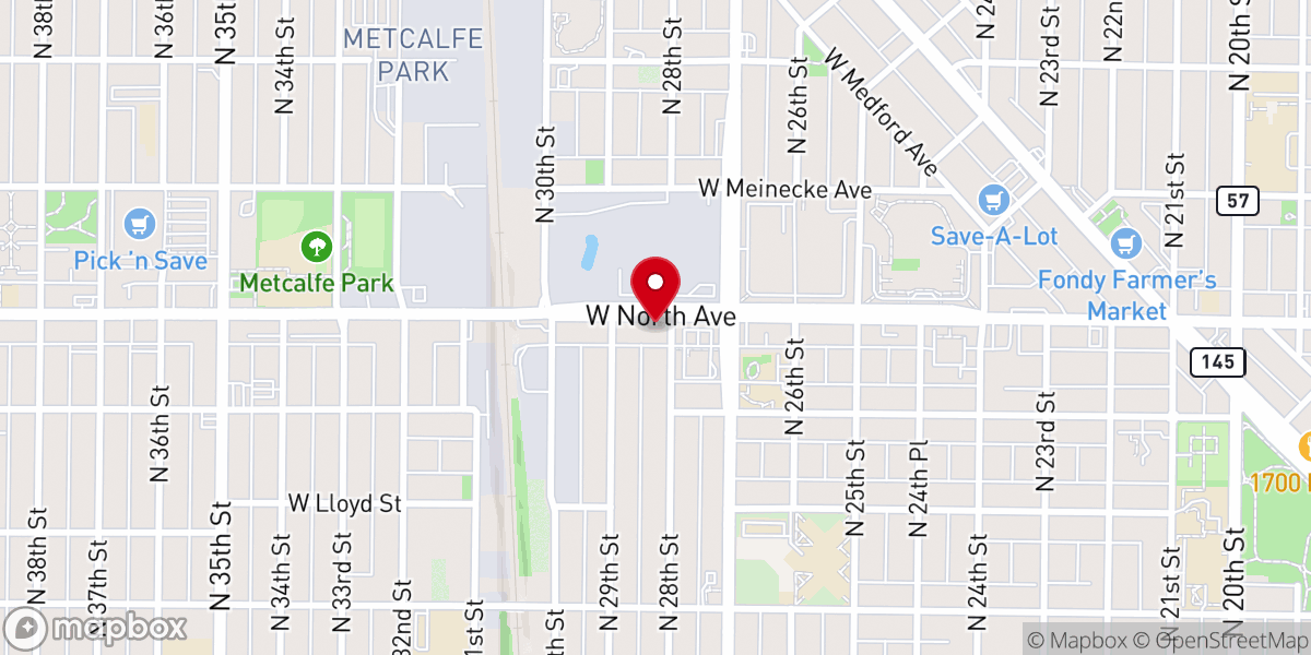 Map showing location of Temple of Holiness Church of Deliverance
