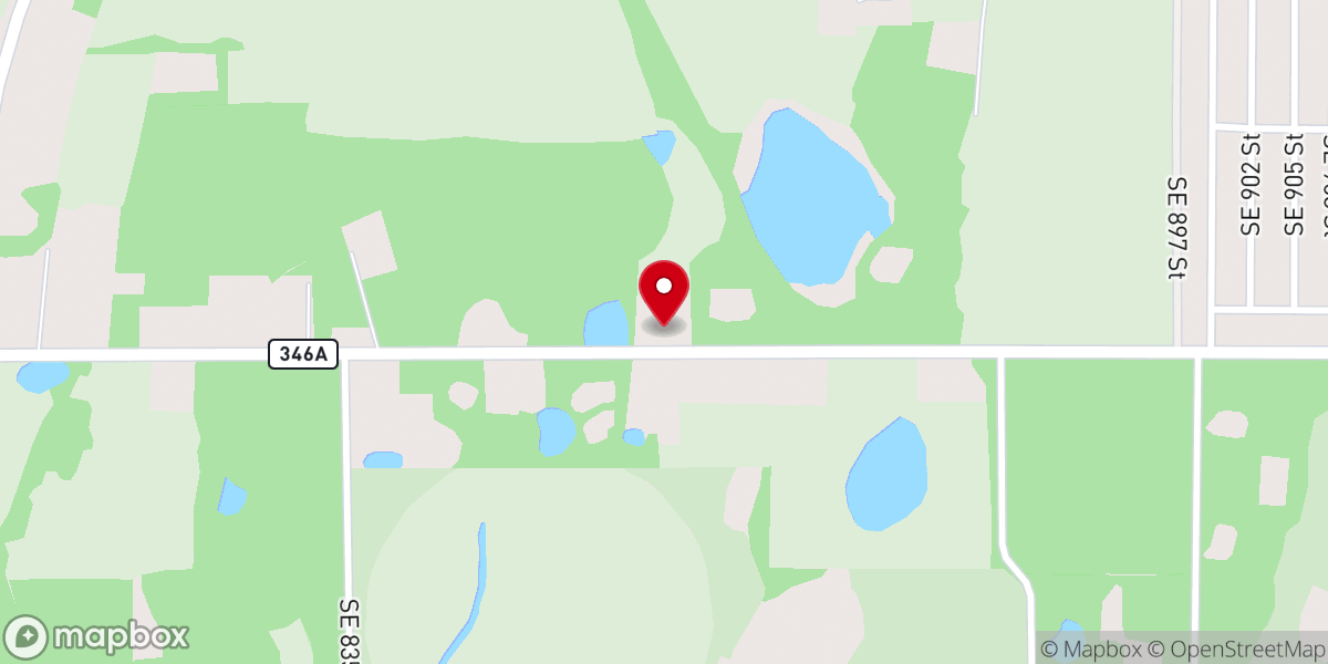Map showing location of Old Town First Baptist Church