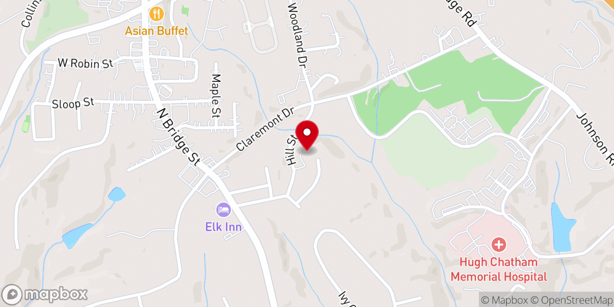 Map showing location of Echo Ministry/The ARK
