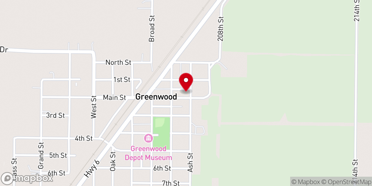 Map showing location of Citylight Church Greenwood