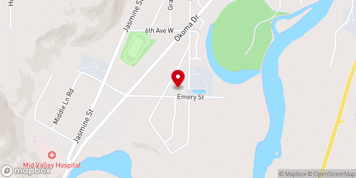 Map showing location of St Anne's Episcopal Church