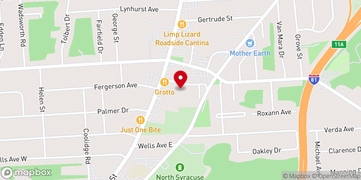 Map showing location of St Mary and St Mina Coptic Orthodox Church