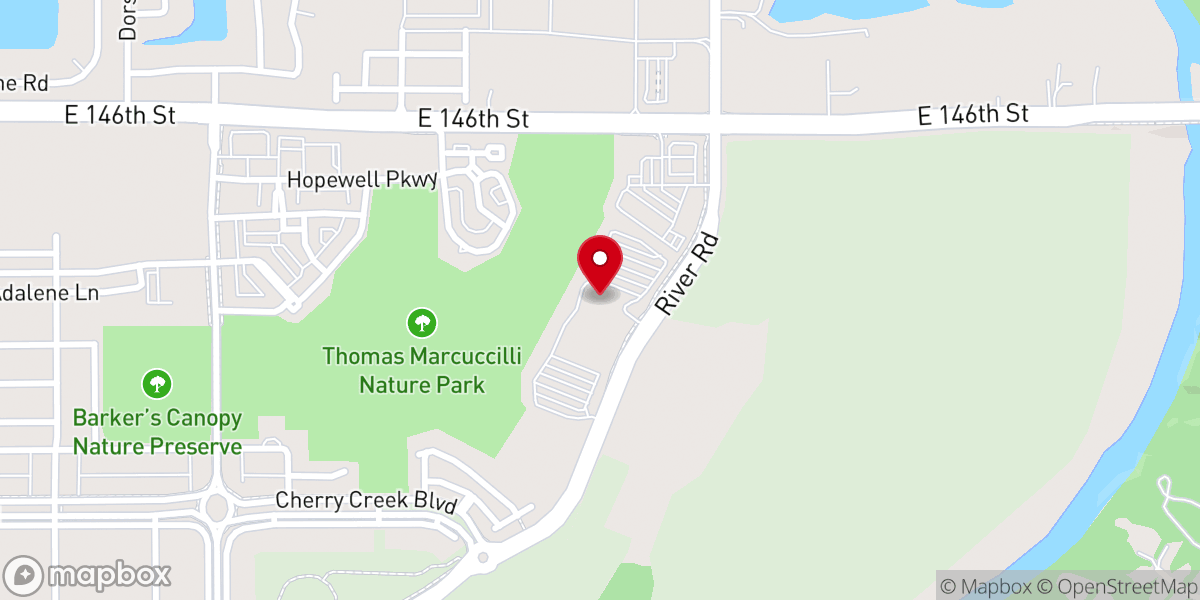 Map showing location of Harvest Bible Chapel North Indy