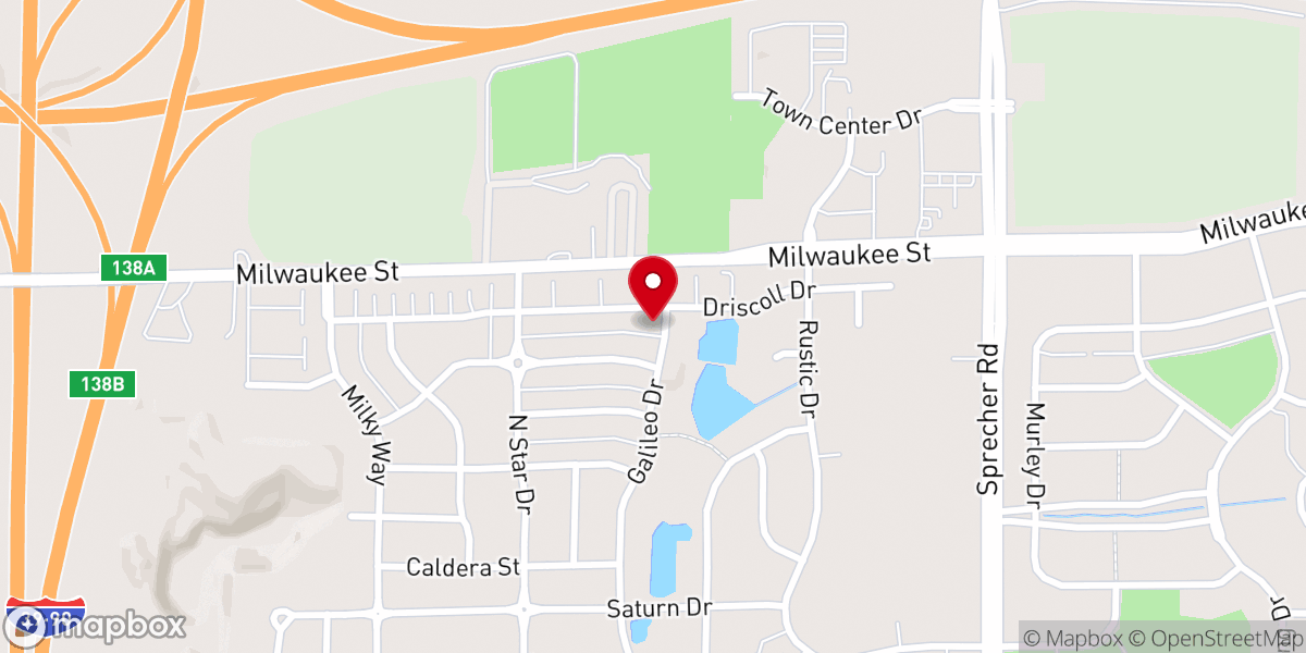 Map showing location of Zion City International Church Ministries Inc