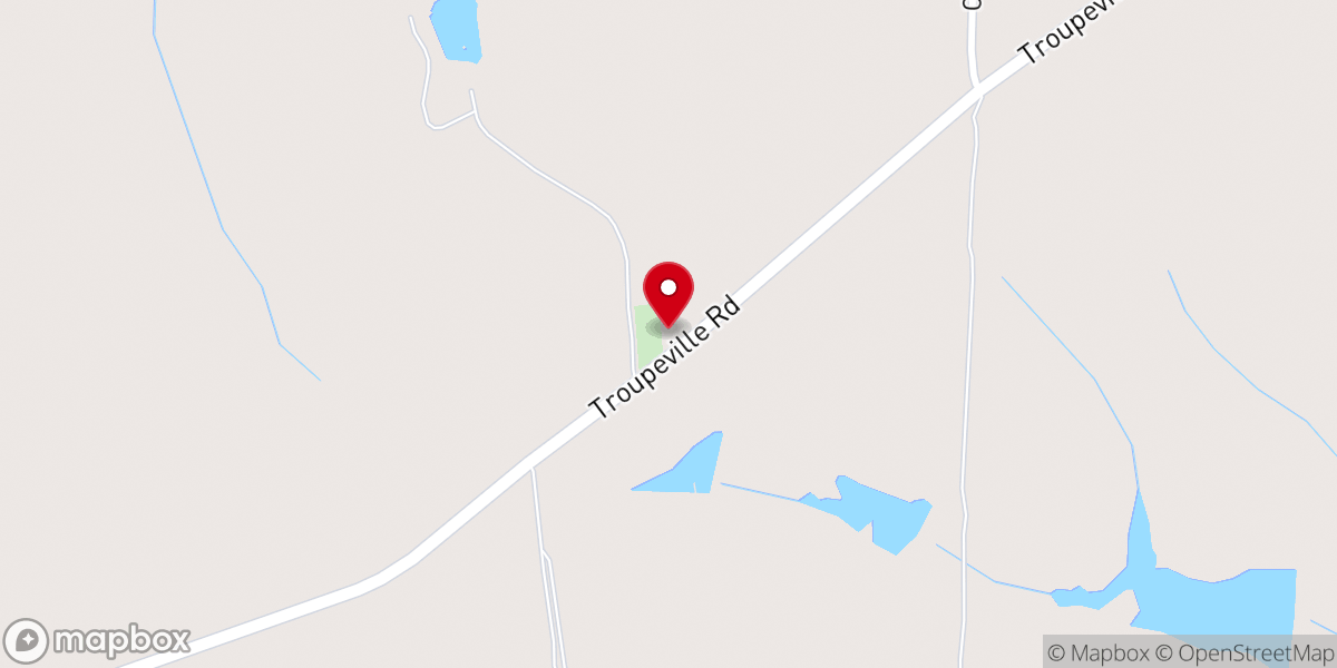 Map showing location of Welcome Hill Church of Christ