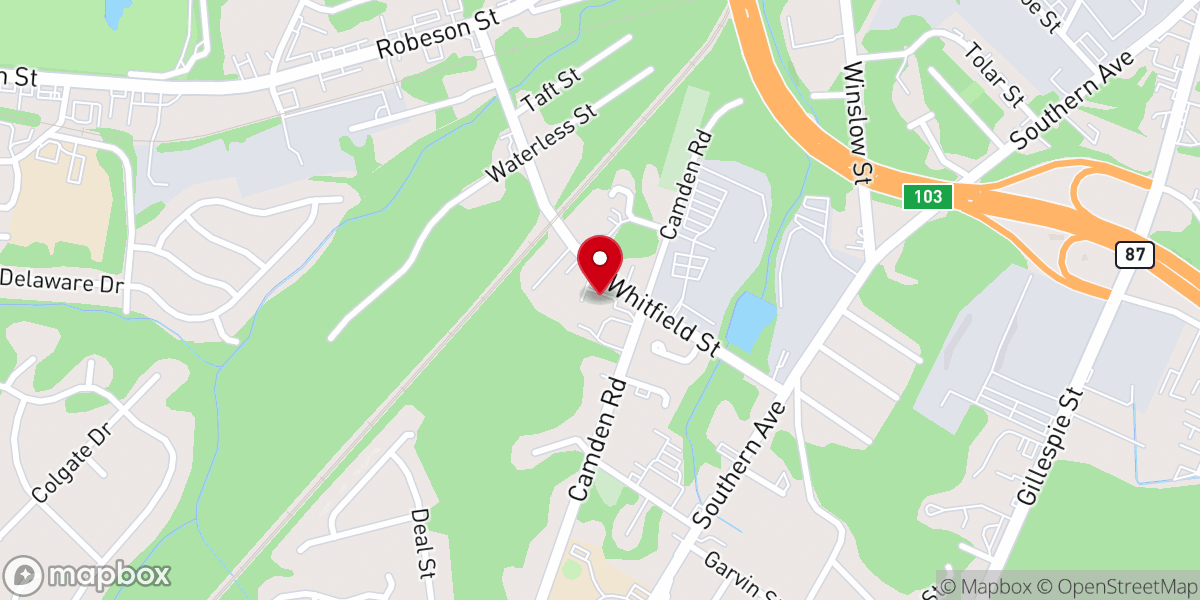 Map showing location of Faith Connecting Community Ministry Inc