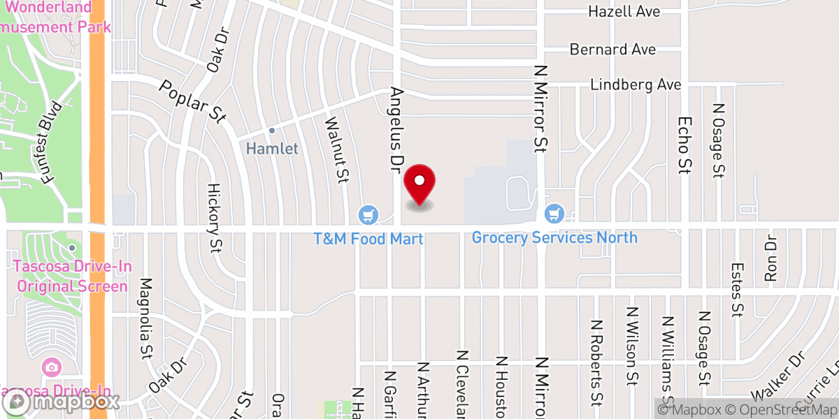 Map showing location of Light It up Ministries Inc