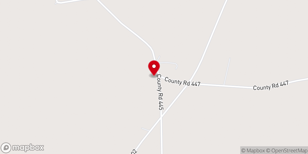 Map showing location of Miller Chapel