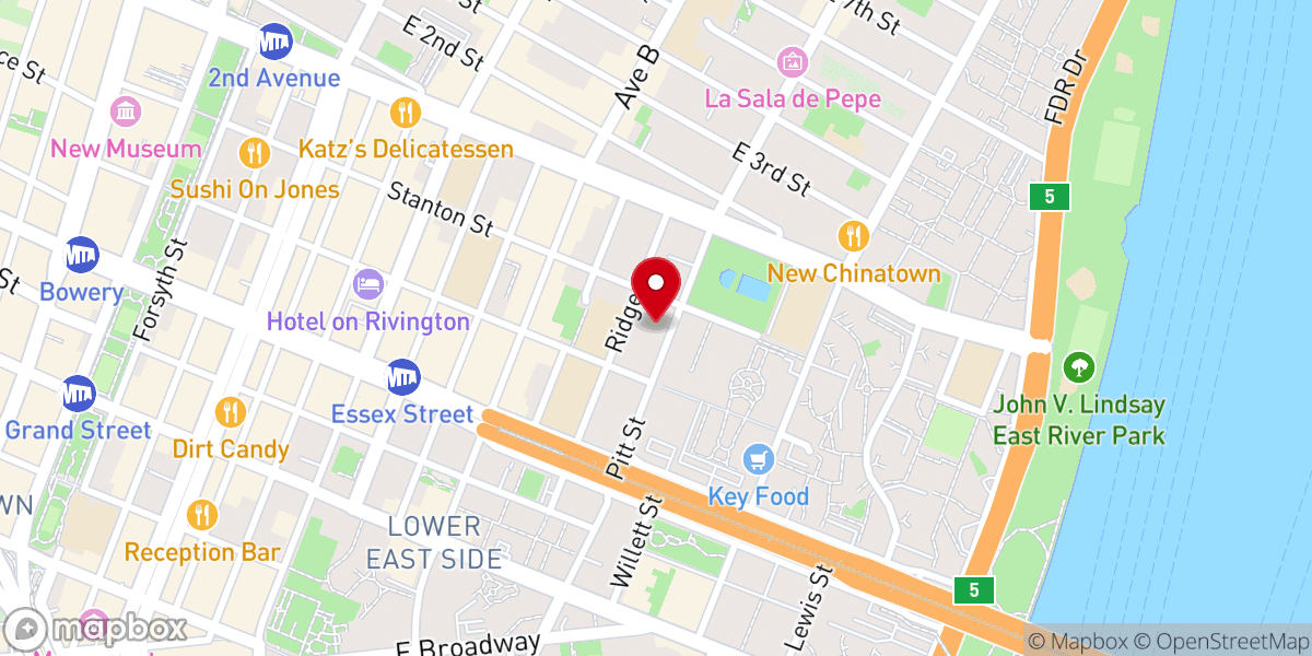 Map showing location of Church of Our Lady of Sorrows
