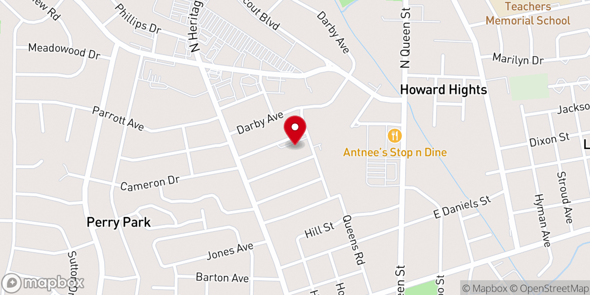 Map showing location of Collective Church