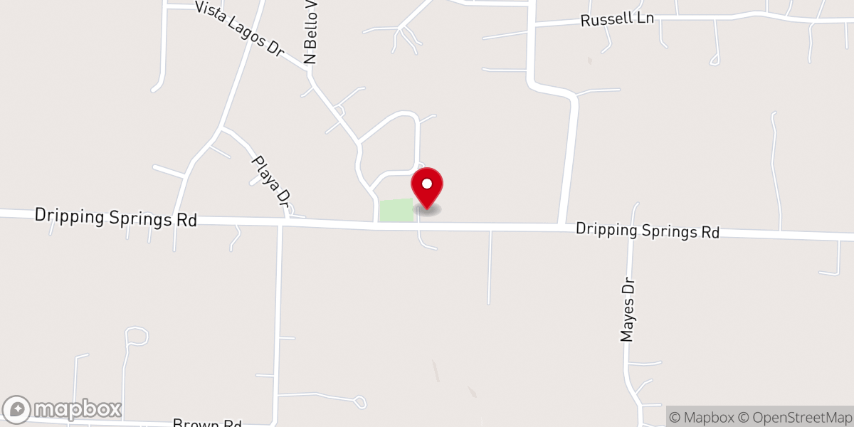 Map showing location of Shannon Church