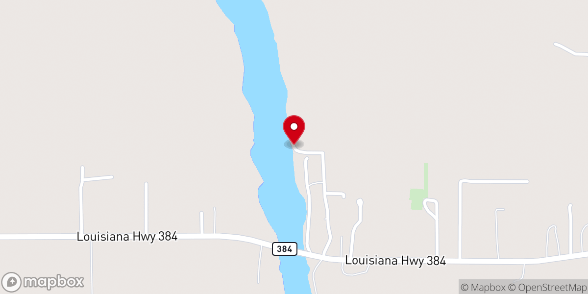 Map showing location of Grand Lake Boat Launch