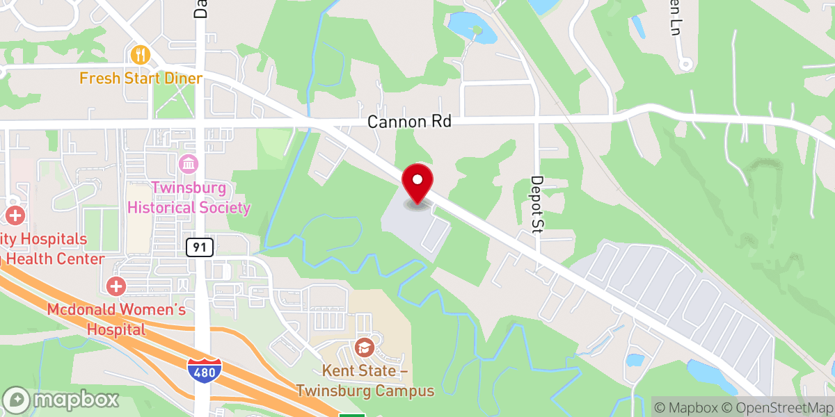 Map showing location of The Edge Sports & Arts Academy