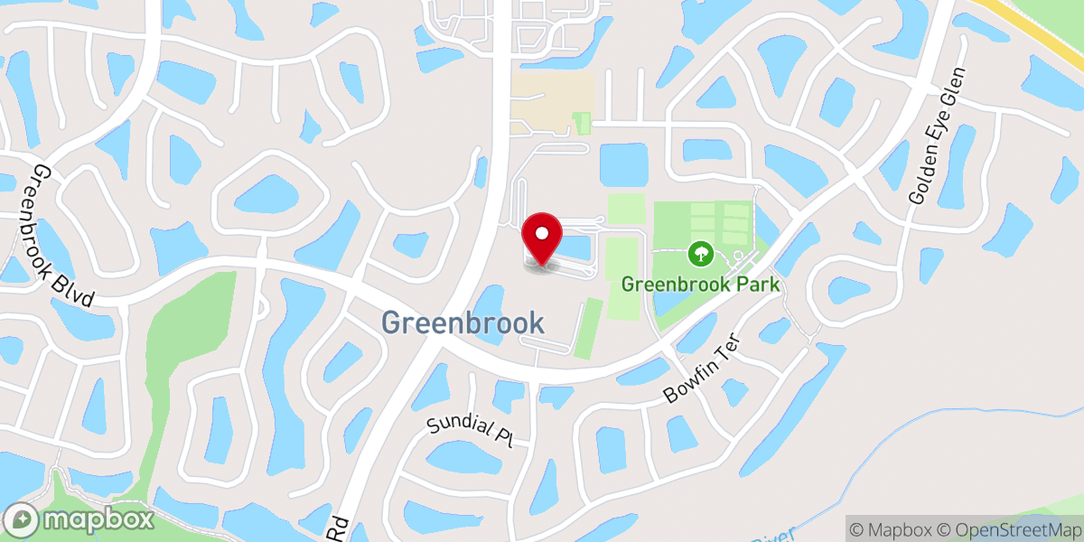 Map showing location of Renaissance Christian Church