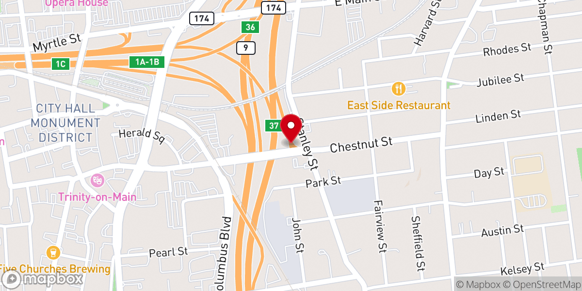 Map showing location of Good Samaritan Church Castillo Fuerte