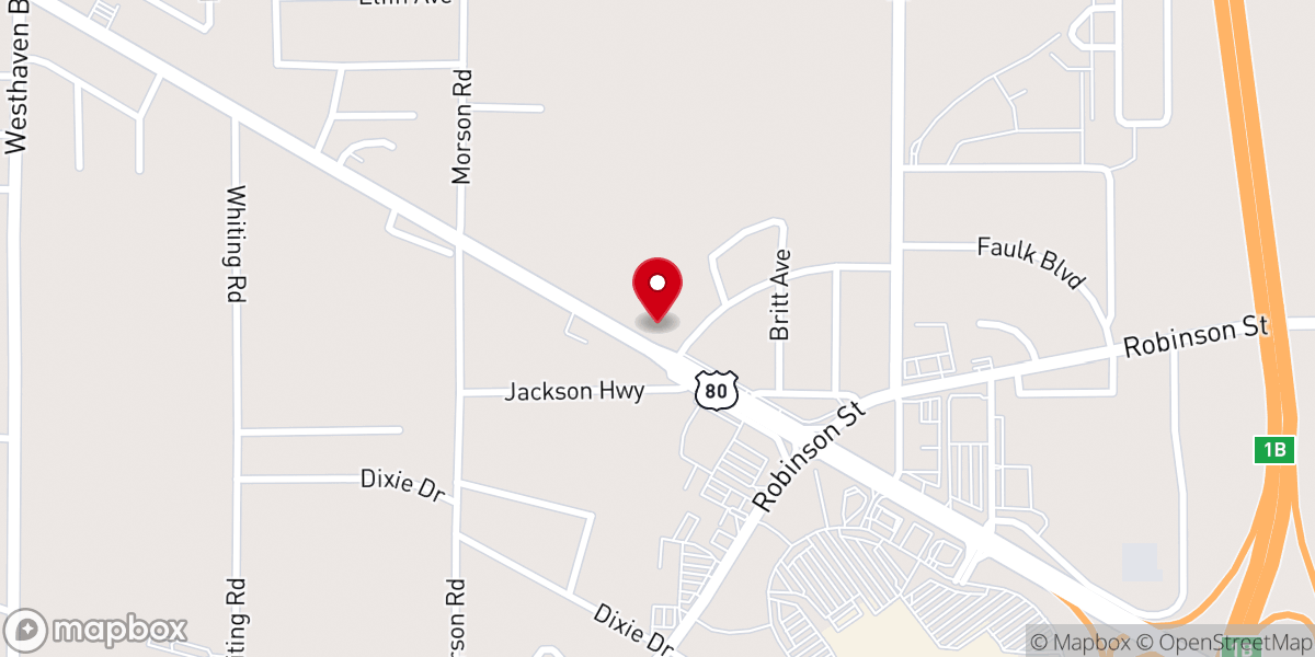 Map showing location of The Light of The World Church