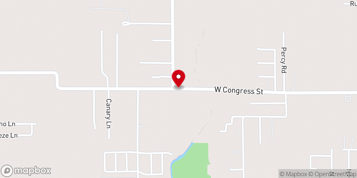 Map showing location of Fair Haven Estates Inc