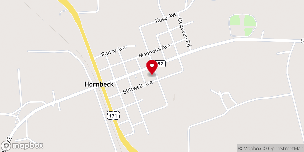 Map showing location of First Baptist Church