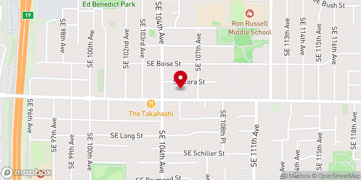 Map showing location of Voice of Hope Christian Church