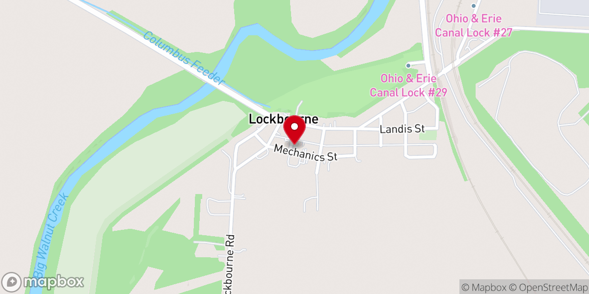 Map showing location of Ch of Christ Christian Union