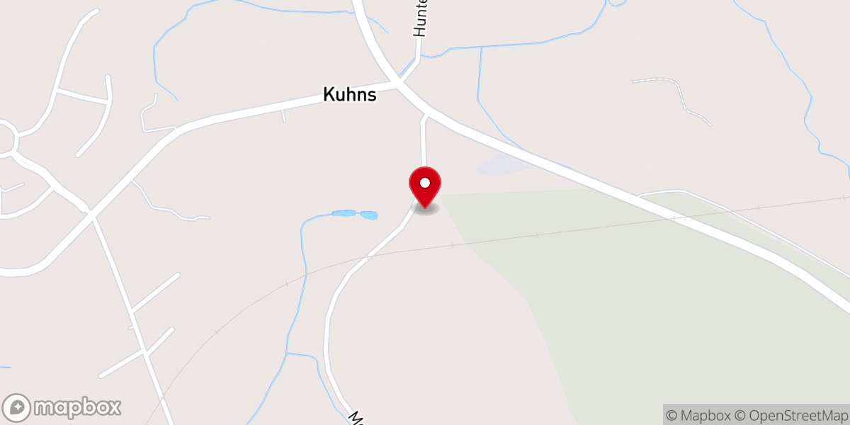 Map showing location of Christian Chapel Christian Church