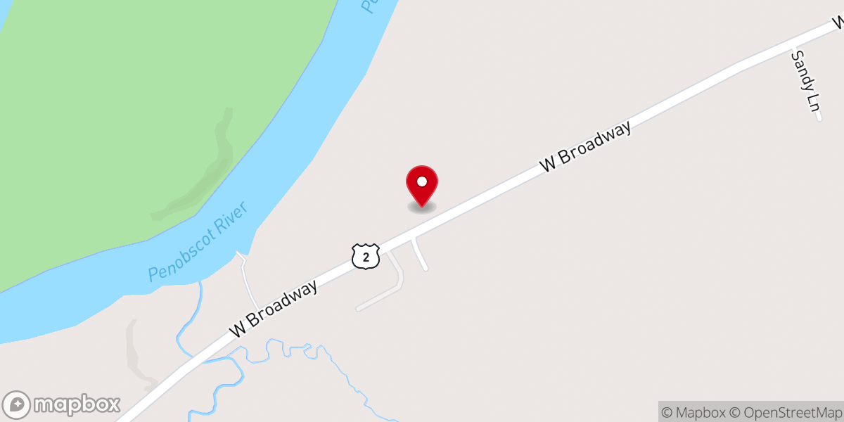 Map showing location of Lincoln Christian Fellowship