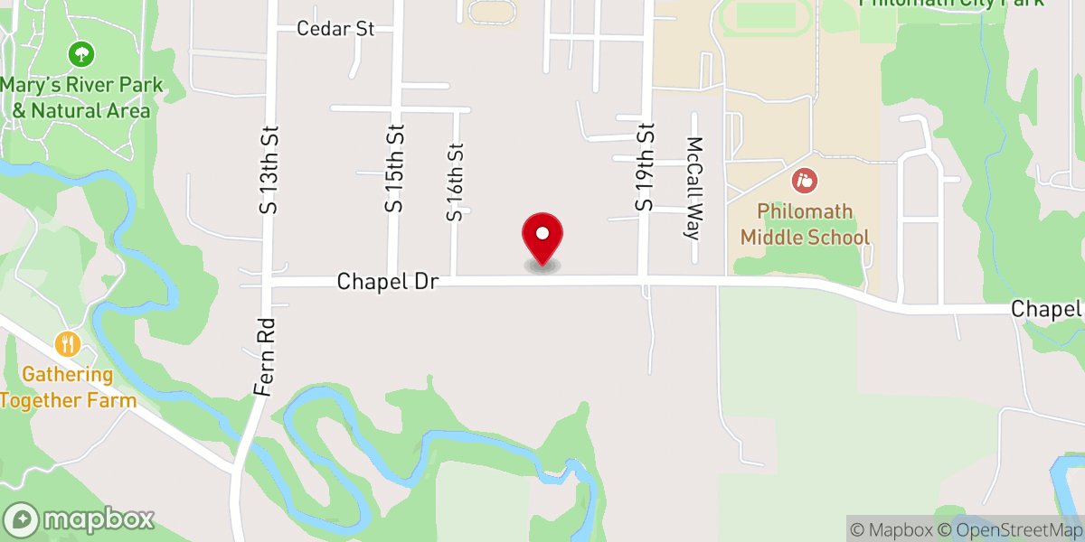 Map showing location of Millpond Crossing