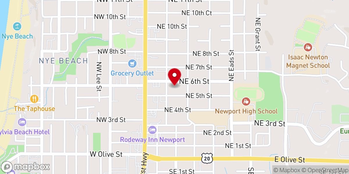 Map showing location of Central Coast Assembly of God