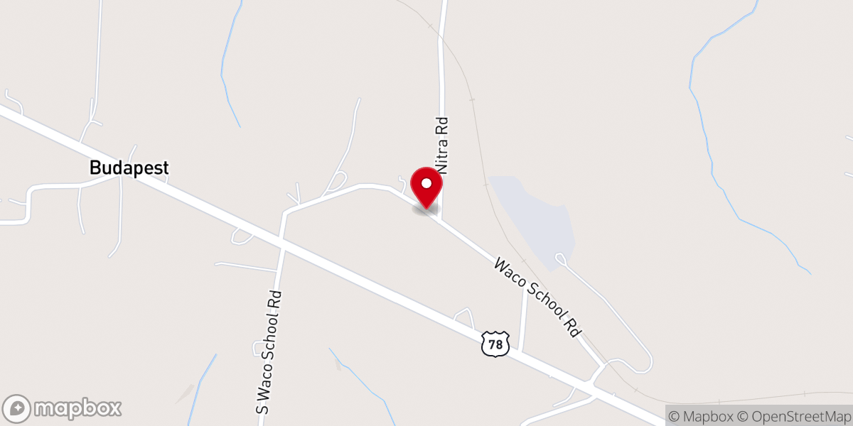 Map showing location of The Blake House