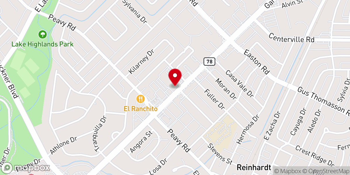 Map showing location of St Peter Vietnamese Catholic Church