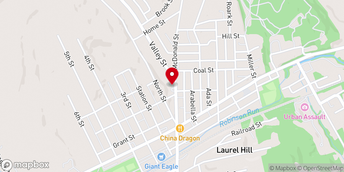 Map showing location of Cross Connections Alliance Church