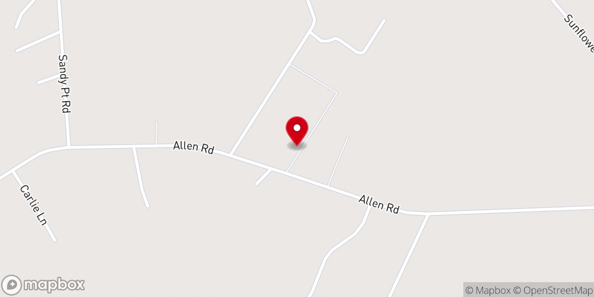 Map showing location of New Grace Temple Church