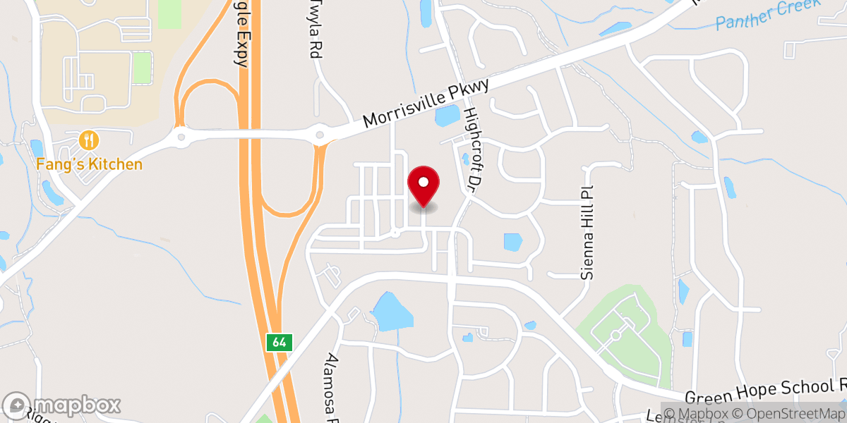 Map showing location of Woodruff Ministries Inc
