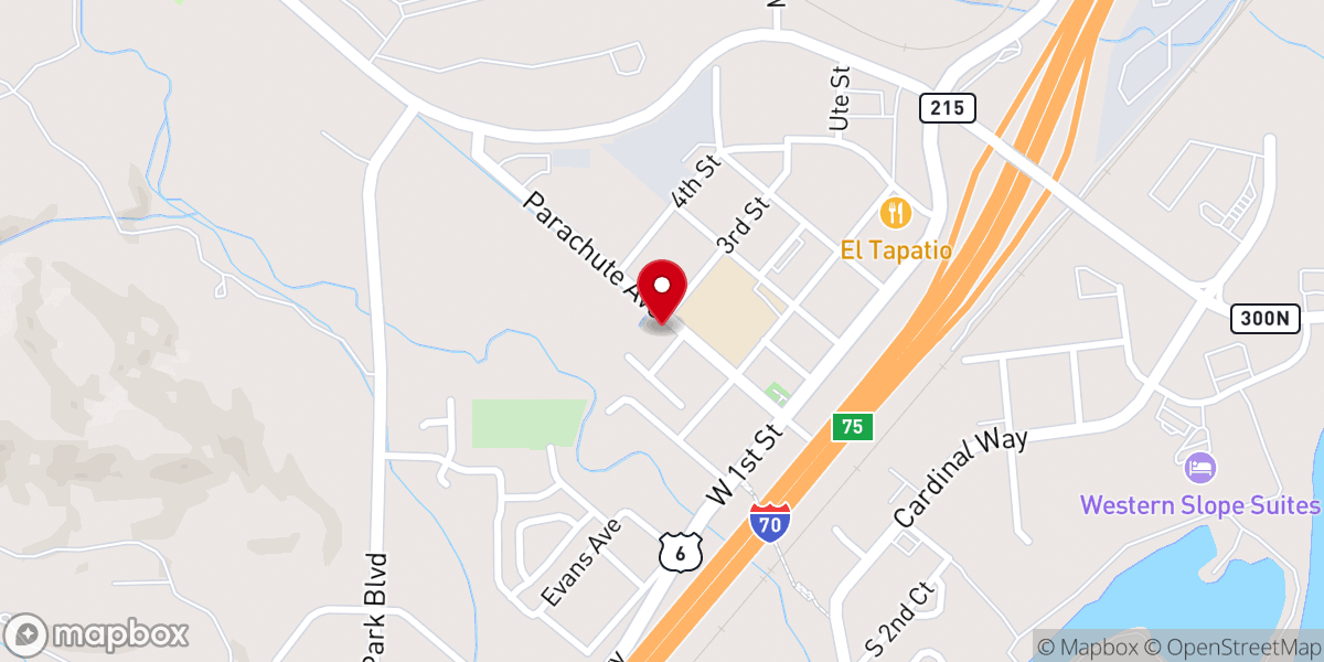 Map showing location of Wellspring of Life Church