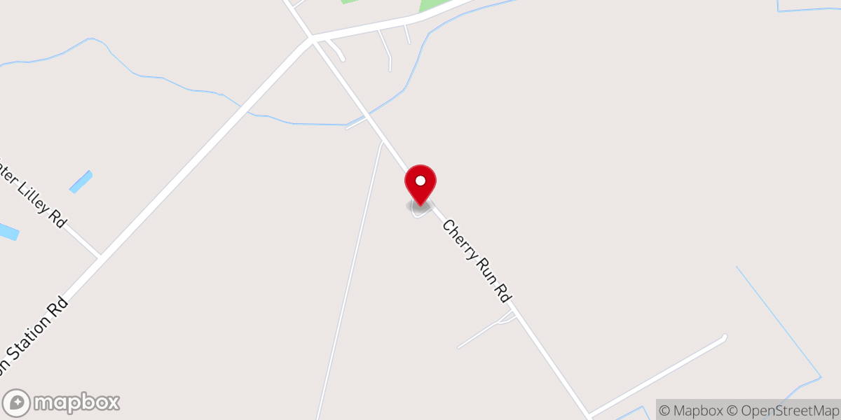 Map showing location of Davis Chapel Missionary Baptist Church