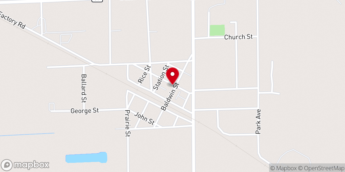 Map showing location of Toynton Addison