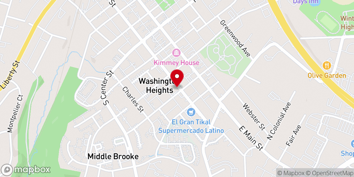 Map showing location of CMFI Miracle Center