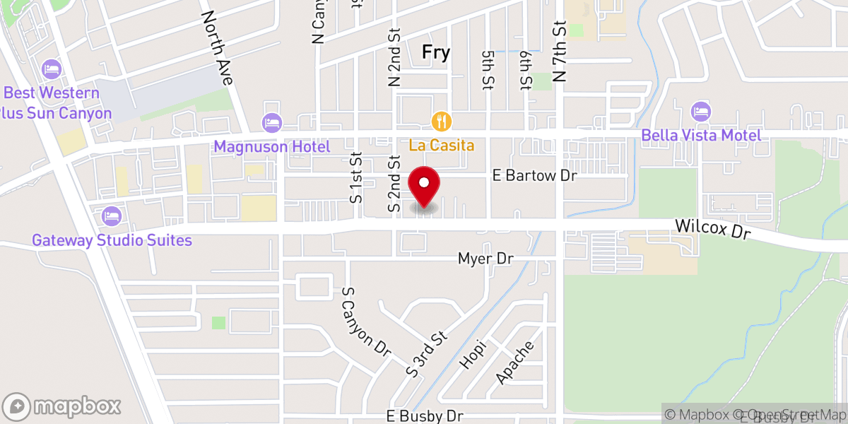 Map showing location of Bible Way Emmanuel Temple Church