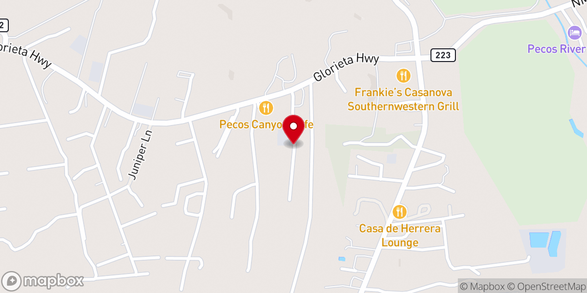 Map showing location of Movimiento Misionero De Restauración Luz Y Vida Church