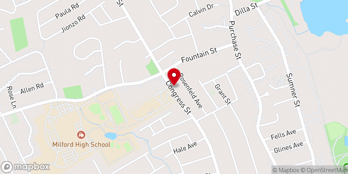 Map showing location of Boston Faith and Justice Network Inc
