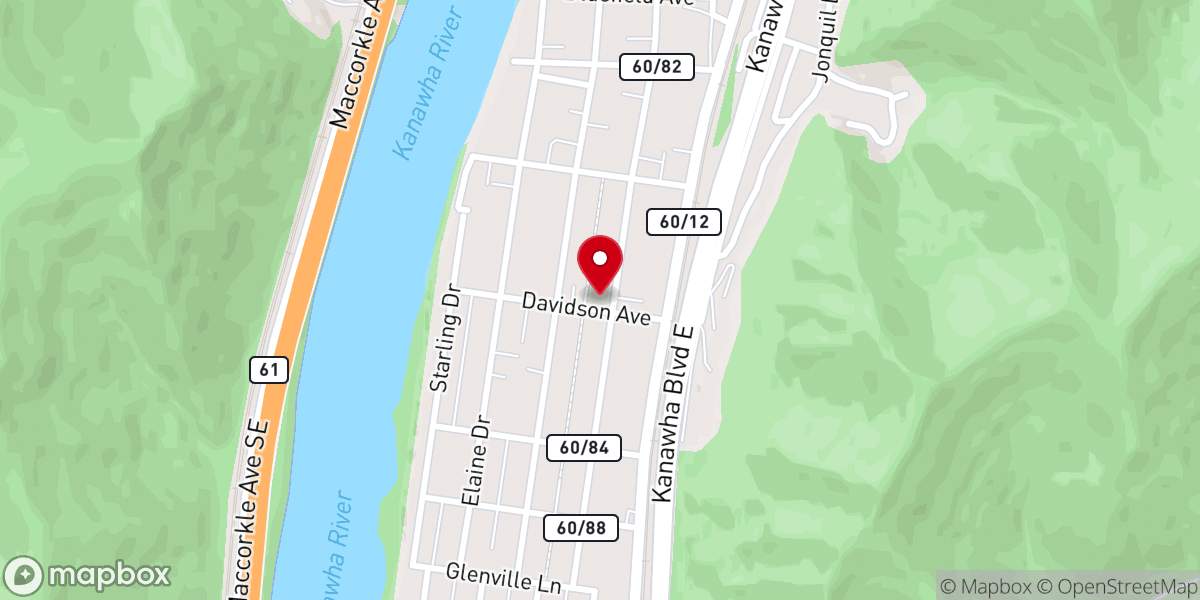 Map showing location of Rand First Church of the Nazarene