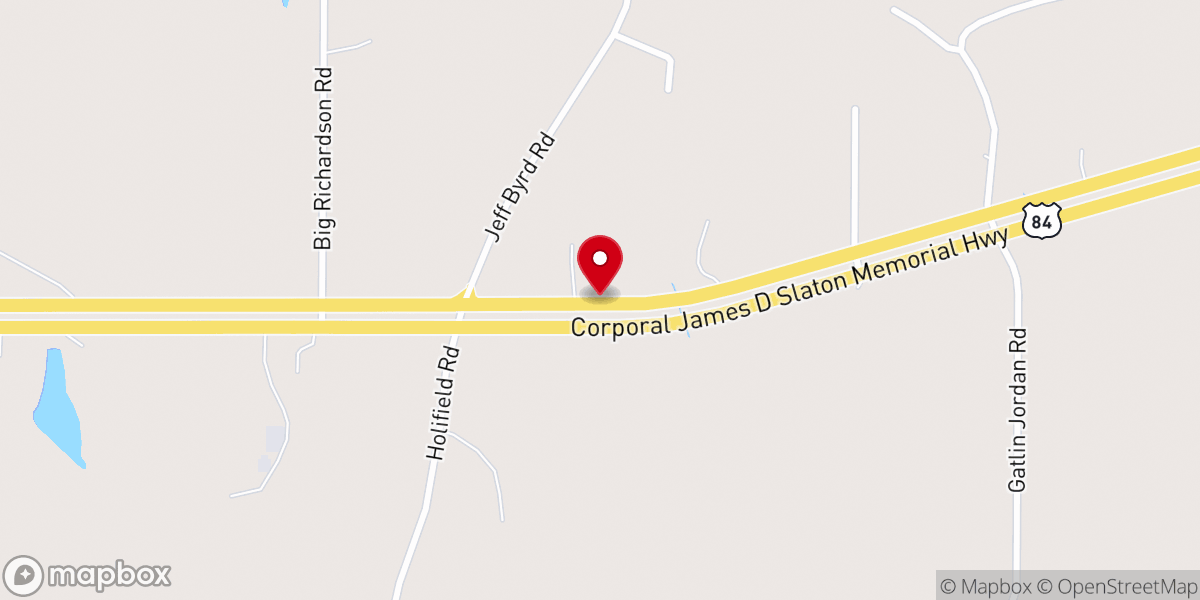 Map showing location of Lees Chapel