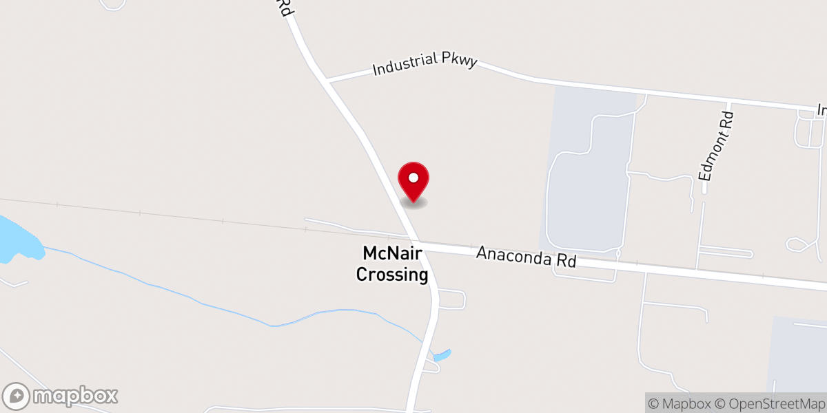 Map showing location of Faith Bible Church of Tarboro
