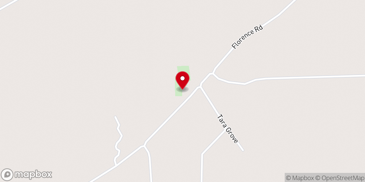 Map showing location of Mount Zion African Methodist Episocpal Church