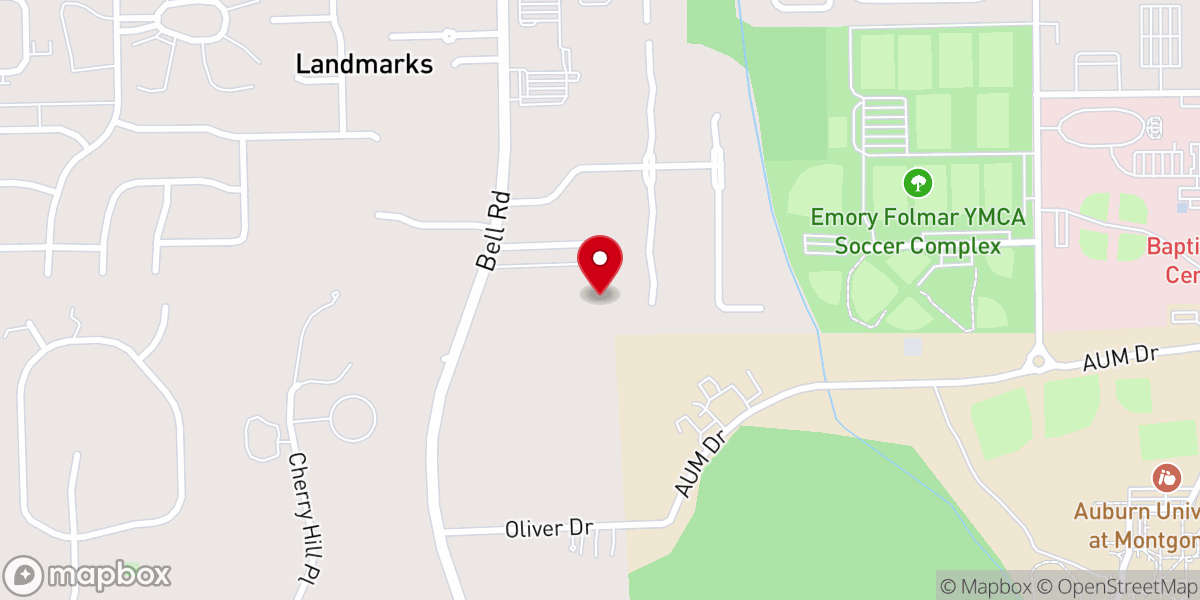 Map showing location of The Anglican-Catholic Parish of St. Thomas Aquinas